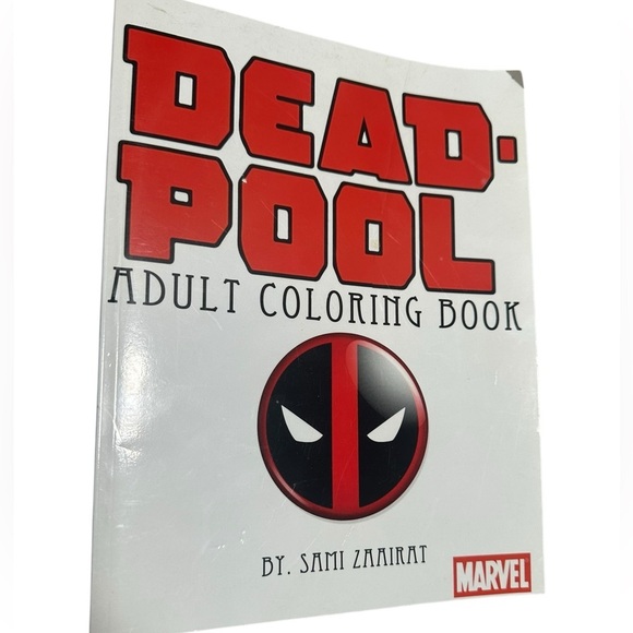 New Deadpool Coloring Book - Picture 1 of 3